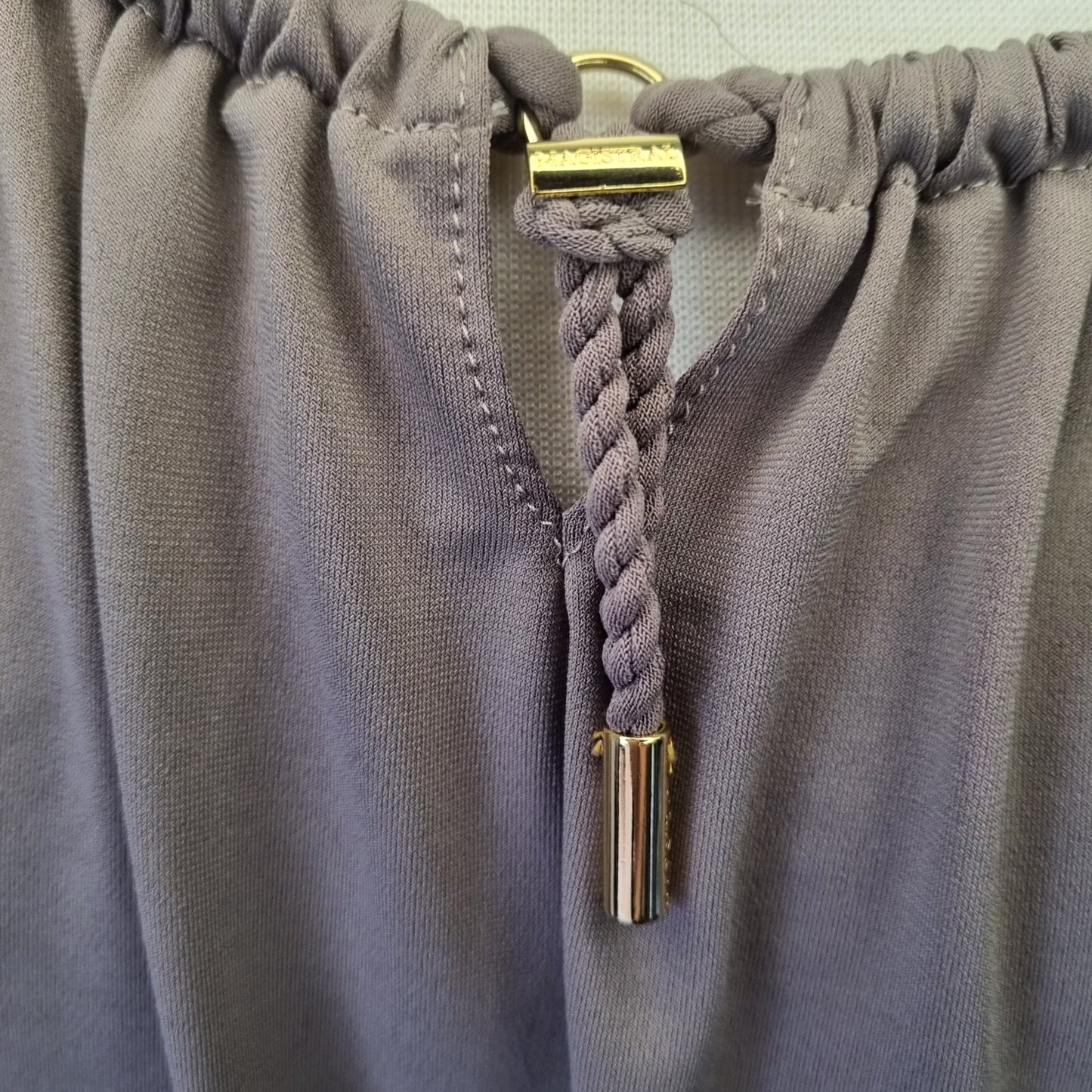 Magistral - Formal fawn strap jumpsuit