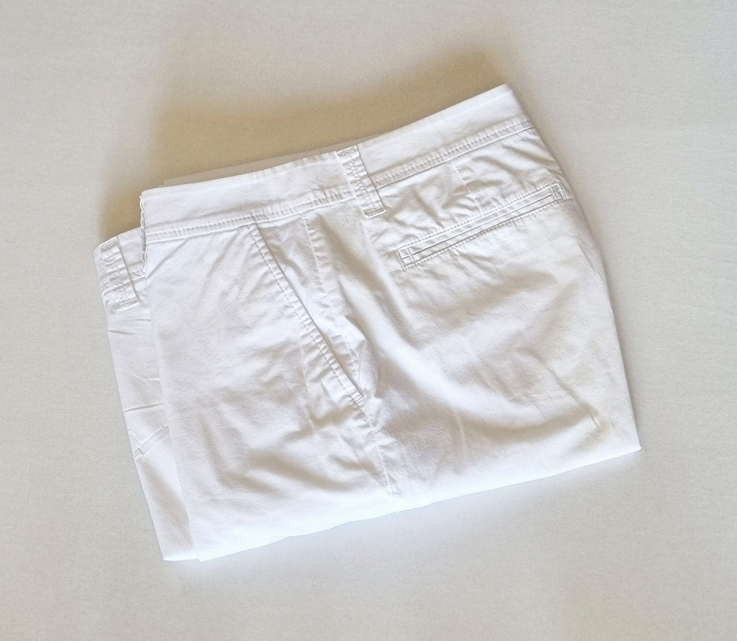 Trenery - White Cotton Pants